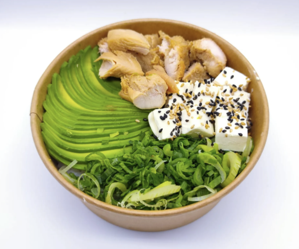 Gohan pollo